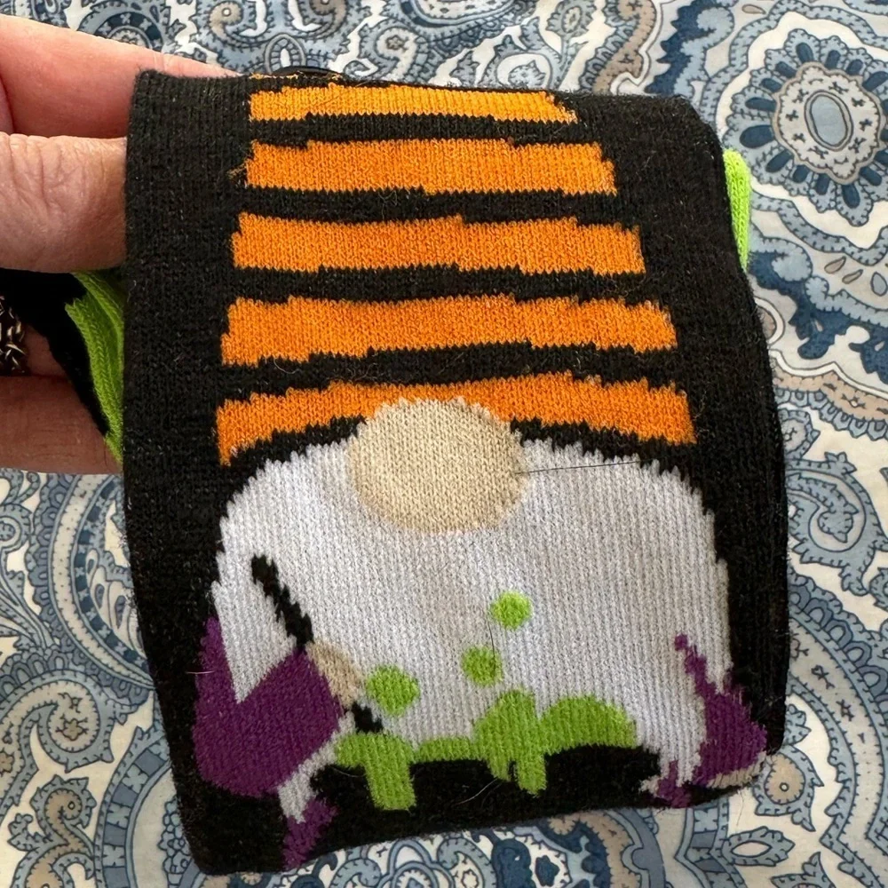 Halloween Novelty Knee Length Socks - 3 Pair